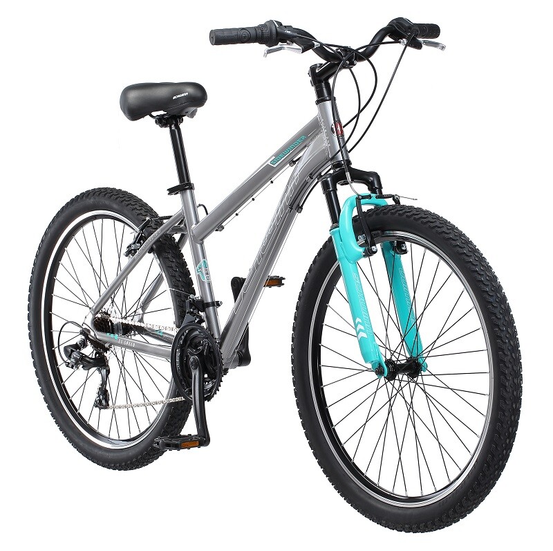 white mountain bike
